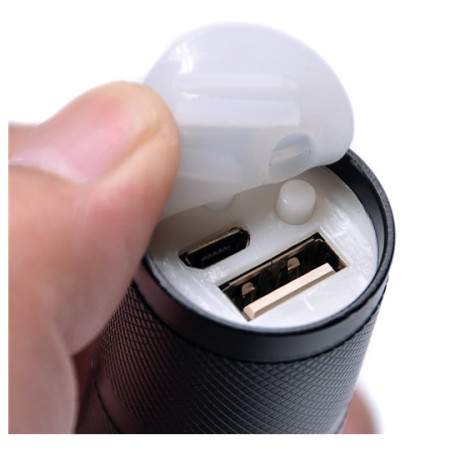 Aufladbare Taschenlampe Solight LED Rechargeable Torch