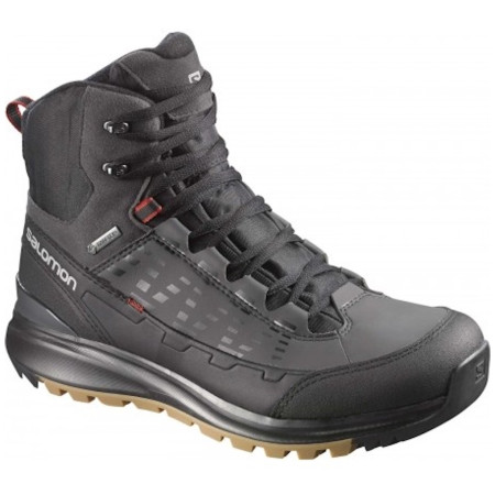 Herrenschuhe Salomon Kaipo Mid GTX® schwarz Black/Phantom/Poseidon