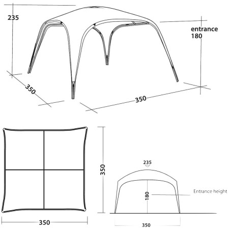 Partyzelt Outwell Event Lounge L