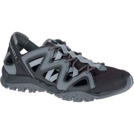 Herrensandalen Merrell Tetrex Crest Wrap schwarz/grau Black