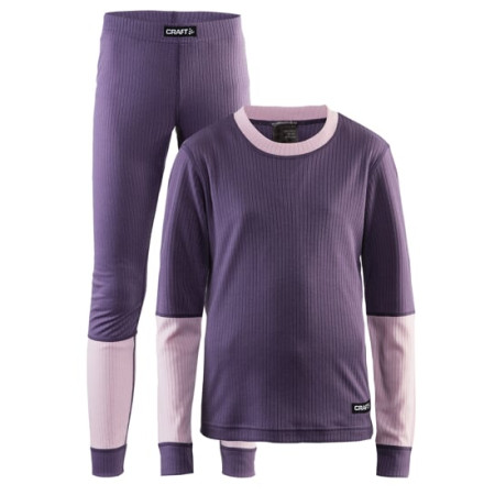 Kinderset Craft Baselayer Junior lila