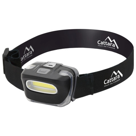 Stirnlampe Cattara Hornet 130lm COB schwarz černá