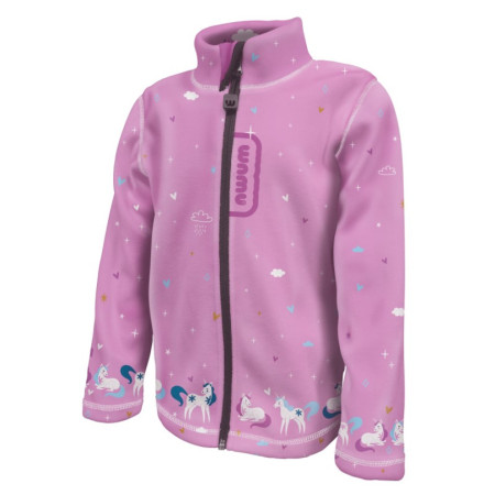 Kinder-Sweatshirt WAMU Jednorožci rosa