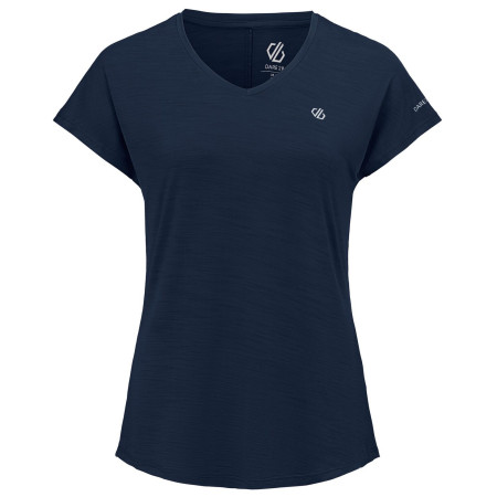 Damen-T-Shirt Dare 2b Vigilant Tee dunkelblau/weiß Navy