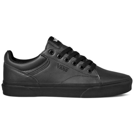 Herrenschuhe Vans Mn Seldan (Tumble leather) schwarz (Tumble) Black/Black