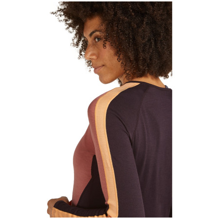 Damen-Funktionsshirt Icebreaker W Mer 200 Sonebula LS Crewe