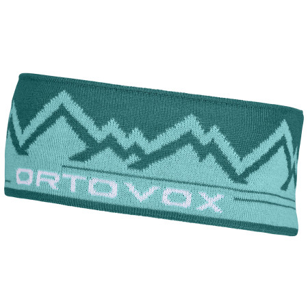 Stirnband Ortovox Peak Headband grün pacific green