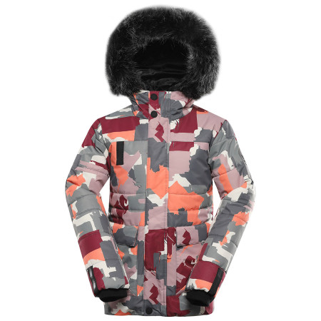 Kinder Winterjacke Alpine Pro Werdo rosa PALE MAUVE VARIANTA PA