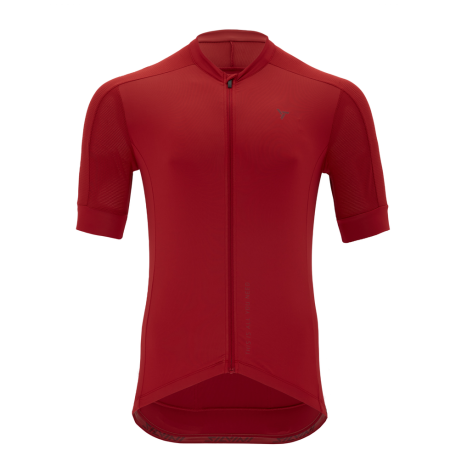 Herren Radtrikot Silvini Carnio rot merlot