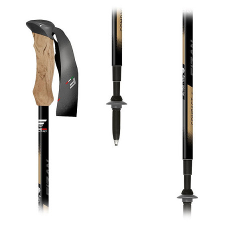 Trekkingstöcke Fizan Compact 4 Tech