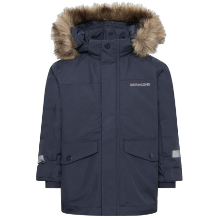 Kinder Winterjacke Didriksons Bjärven Kids Parka 5 Navy dunkelblau Navy