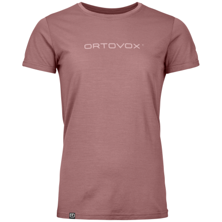 Damen-Funktionsshirt Ortovox 150 Cool Brand Ts W rosa Dusk Rose