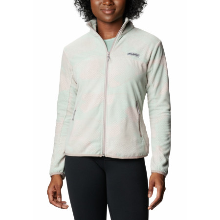 Damen-Sweatshirt Columbia Ali Peak Full Zip blau/rosa AquaToneCamo