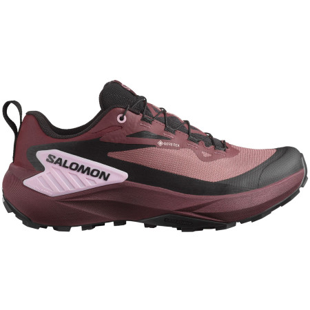 Damenschuhe Salomon Genesis Gore-Tex rot Rose Taupe / Black / Orchid Bouquet