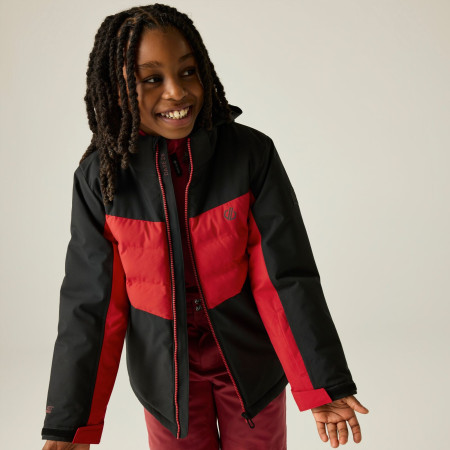 Kinderjacke Dare 2b Cheery Jacket Blck/DngrRed