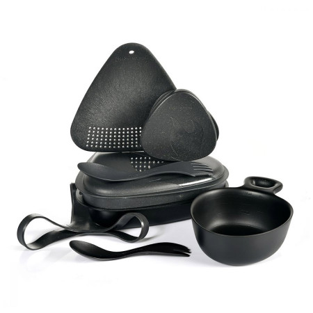 Geschirrset Light My Fire Outdoor MealKit schwarz slatyblack