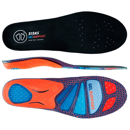 Schuheinlagen Sidas Cushioning Gel Support V2 orange
