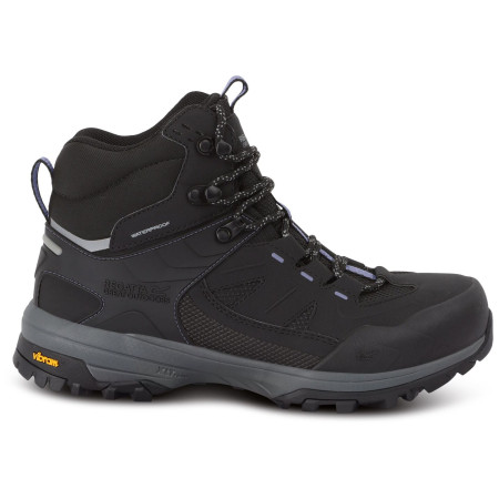 Damenschuhe Regatta Womens Regen Boot schwarz Blk/LilacBlm