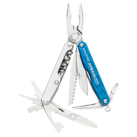 Multitool Leatherman Juice CS4 hellblau CobaltBlue