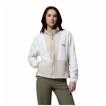 Damen-Sweatshirt Columbia Backbowl™ II Full Zip Fleece beige Sea Salt, Dark