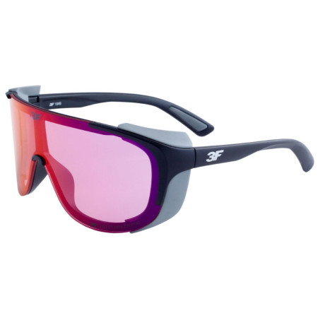 Sonnenbrille 3F Avalanche schwarz/rot