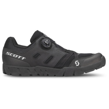 Radschuhe Scott Sport Crus-r Flat Boa schwarz black/silver