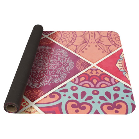 Yoga-Matte Yate Yoga Mat přírodní guma rosa