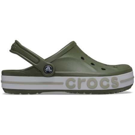 Pantoffeln Crocs Bayaband Clog grün Army Green/Cobblestone