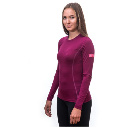Damen-Funktionsshirt Sensor Merino Wool Active Langarmshirt