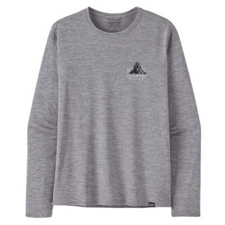 Herren-T-Shirt Patagonia M's L/S Cap Cool Daily Graphic Shirt - Lands