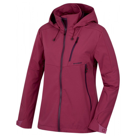 Damenjacke Husky Sauri L 2021 weinfarbe
