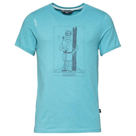 Herren T-Shirt Chillaz Homo Mons Sportivus hellblau light blue