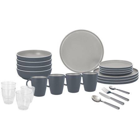 Geschirrset Brunner All Inclusive Trilogy Grey
