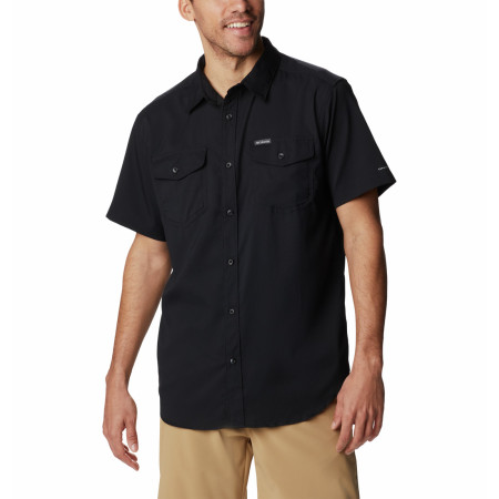 Herrenhemd Columbia Utilizer™ II Solid Short Sleeve Shirt schwarz Black