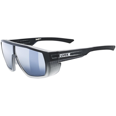 Brille Uvex MTN STYLE CV schwarz/silber Black Matt Fade /Mirror Silver