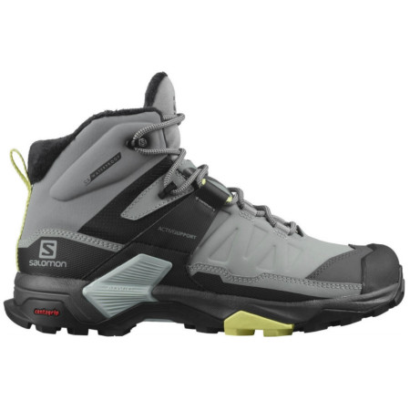 Damenschuhe Salomon X Ultra 4 Mid Winter Thinsulate™ Climasalomon™ Waterproof grau Monument