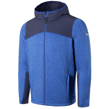 Herren Funktions-Sweatshirt Zulu Petros M blau Blue melange/Navy