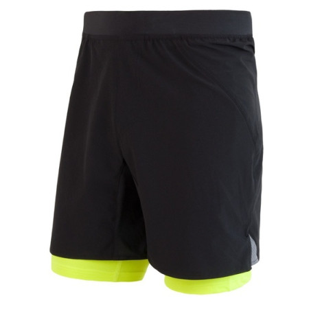 Herrenshorts Sensor Trail schwarz/gelb Black/ReflexYellow
