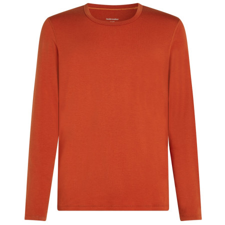 Herren-Funktionsshirt Icebreaker M Mer Core Heavyweight LS Crewe rot Molten