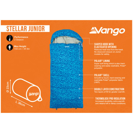 Schlafsack Vango Stellar Junior