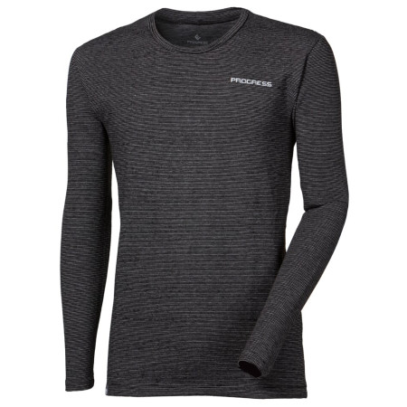Herren T-Shirt Progress Argent schwarz černá