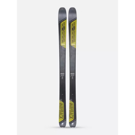 Skialp-Ski K2 Wayback 84 2023 schwarz/gelb design