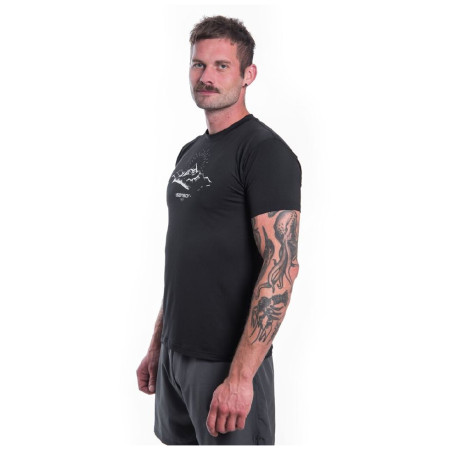 Herren-Funktionsshirt Sensor Coolmax Tech Mountains