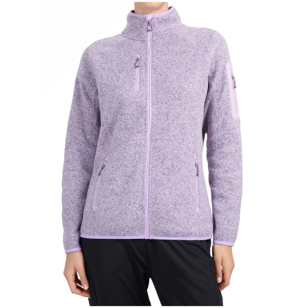 Damen-Sweatshirt 4F Fleece F467 lila Violet Melange