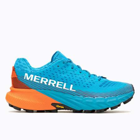 Damen Laufschuhe Merrell Agility Peak 5 blau tahoe/tangerine