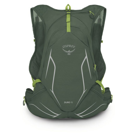 Trailrunningrucksack Osprey Duro 15 grün/hellgrün seaweed green/limon