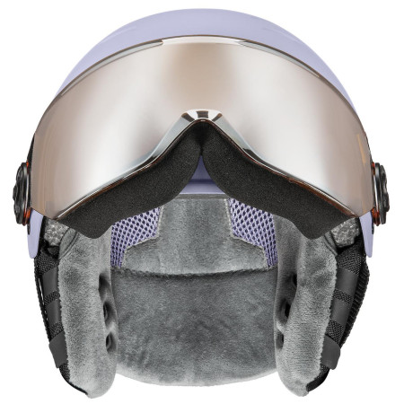 Kinder Skihelm Uvex Rocket Jr. Visor