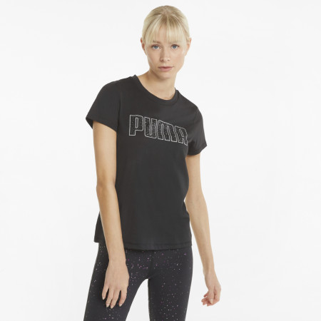 Damen-T-Shirt Puma Stardust Crystalline Short Sleeve Tee