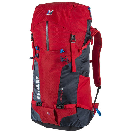 Wanderrucksack Millet Prolighter 60+20 rot/grau Rouge/Indian