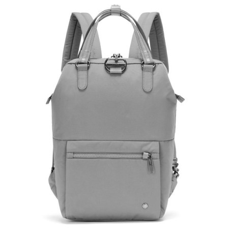 Urban-Rucksack Pacsafe Citysafe CX mini backpack grau Econyl Gravity Gray